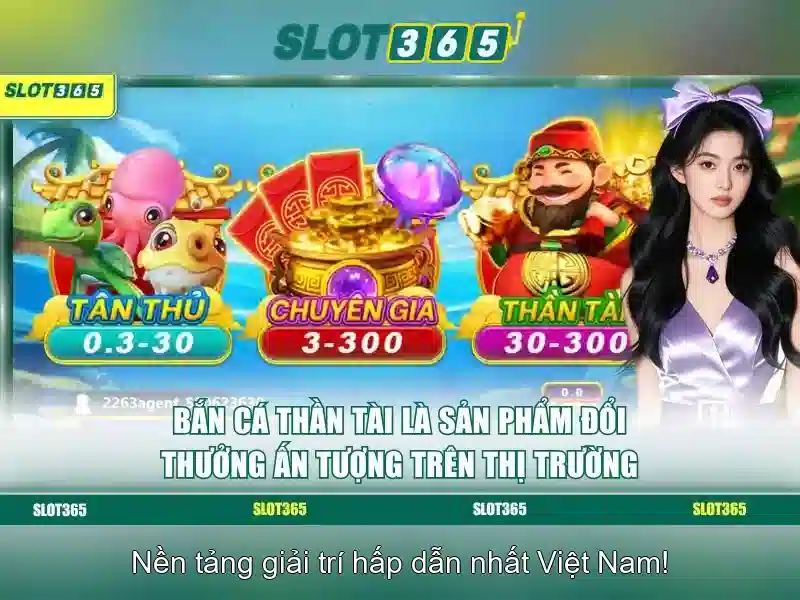 Đa dạng thể loại slot