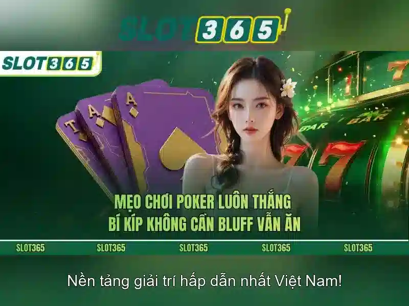Đa dạng trò chơi Slot tại Slot365